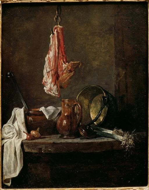 Jean Siméon Chardin - Natura morta, Musée des Beaux, Arts de Bordeaux